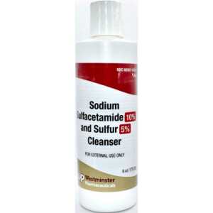 Westminster Pharmaceuticals Sodium Sulfacetamide 10% And Sulfur 5% Cleanser