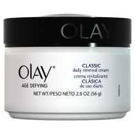 Olay Age Defying Classic Daily Renewal Cream, Face Moisturizer