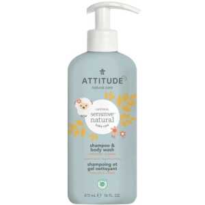 Attitude Baby Oatmeal Sensitive Natural Care Shampoo & Body Wash Unscented