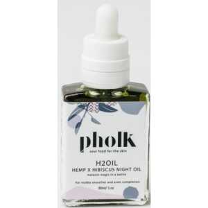 Pholk H2Oil Night Treatment Hemp X Hibiscus Night Oil