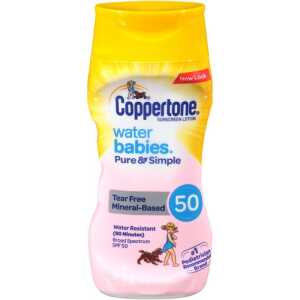 Coppertone Waterbabies Pure & Simple Mineral Based Lotion