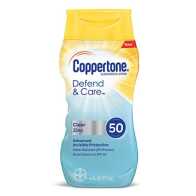 Coppertone Defend And Care Clear Zinc SPF 50