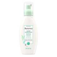 Aveeno Clear Complexion Foaming Salicylic Acid Face Cleanser For Sensitive Skin