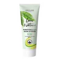 Oriflame Love Nature Purifying 2In1 Mask & Scrub For Oily Skin