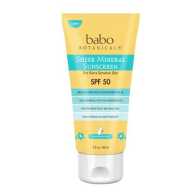 Babo Botanicals Sheer Mineral Sensitive Gentle Sunscreen Lotion - SPF 50