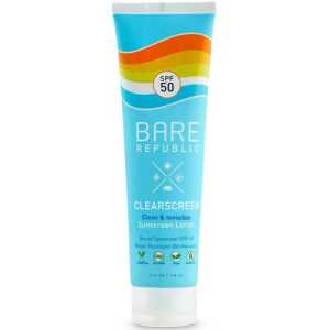 Bare Republic Clearscreen SPF 50 Sunscreen Body Lotion
