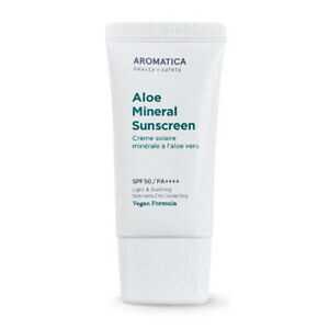 Aromatica Aloe Mineral Sunscreen SPF 50/PA++++