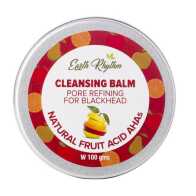 Earth Rhythm Pore Refining Cleansing Balm With Natural Fruit Acids - AHAs