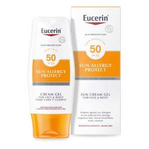 Eucerin Sun Allergy Protect Sun Cream Gel For Face And Body SPF 50