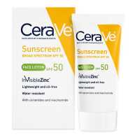 CeraVe Sunscreen Broad Spectrum SPF 50 Face Lotion