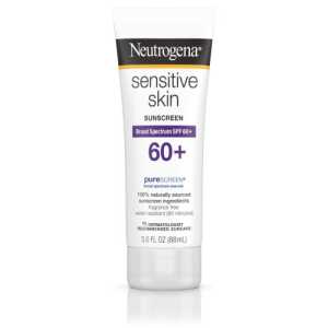 Neutrogena Sensitive Skin Sunscreen Lotion Broad Spectrum SPF 60+