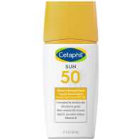 Cetaphil Sheer 100% Mineral Liquid Sunscreen For Face With Zinc Oxide Broad Spectrum SPF 50 Formulated For Sensitive Skin