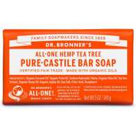 Dr. Bronner's Organic Tea Tree Pure-Castile Soap Bar