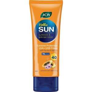Joy Hello Sun Sunblock & Anti Tan Lotion Sunscreen SPF 40 PA+++