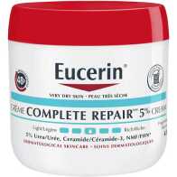 Eucerin Complete Repair Moisturizing Cream, 5% Urea, Ceramide-3, Nmf