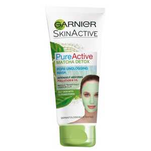 Garnier Pure Active Matcha Detox Pore Unclogging Face Mask