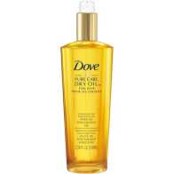Dove Dry Oil, Pure Care Nourishing Hair Treatment With African Macadamia Oil