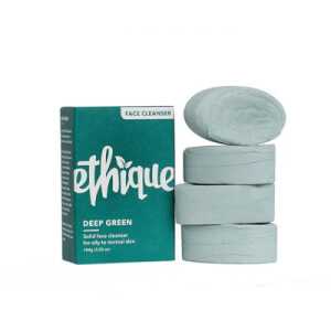 Ethique Deep Green Solid Face Cleanser