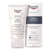 Eucerin Urea Repair Rich Replenishing Face Cream 5% Urea + Ceramides
