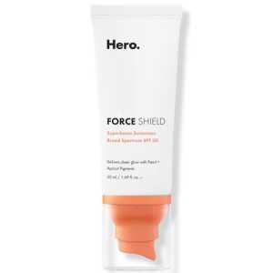 Hero Cosmetics Force Shield Superbeam Sunscreen Apricot SPF 30