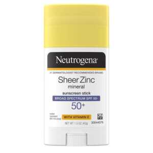 Neutrogena Sheer Zinc Mineral Sunscreen Stick