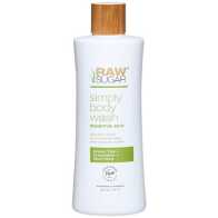 Raw Sugar Simply Body Wash Sensitive Skin, Green Tea + Cucumber + Aloe Vera