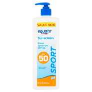 Equate Sport Broad Spectrum Sunscreen SPF 50