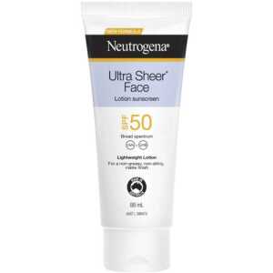 Neutrogena Ultra Sheer Face Lotion Sunscreen SPF 50