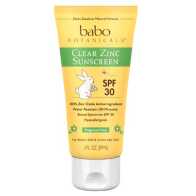 Babo Botanicals Clear Zinc Sunscreen Lotion SPF 30 - Fragrance Free