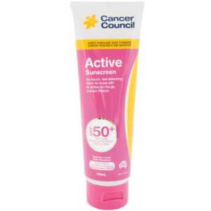 Cancer Council Active Sunscreen SPF 50+ PA++++
