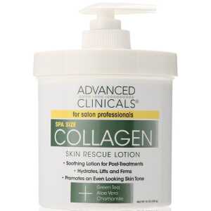 Advanced Clinicals Collagen Skin Rescue Lotion