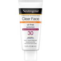 Neutrogena Clear Face Broad Spectrum SPF 30 Sunscreen