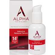Alpha Skin Care Intensive Renewal Serum, 14% Glycolic AHA
