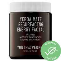 Youth To The People Yerba Mate Resurfacing + Exfoliating Energy Facial With Enzymes