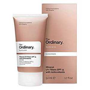The Ordinary Mineral UV Filters SPF 15 With Antioxidants