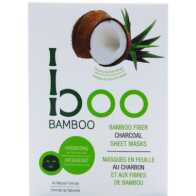 Boo Bamboo Bamboo Fiber Charcoal Sheet Mask