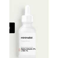 Be Minimalist Alpha Arbutin 2% + Hyaluronic Acid 1%