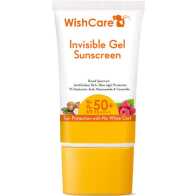 WishCare Invisible Gel SPF 50 Sunscreen For Face - Broad Spectrum Protection - PA++++