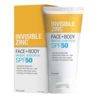 Invisible Zinc Face + Body Mineral Sunscreen SPF 50