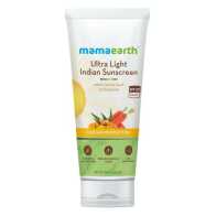 Mamaearth Ultra Light Indian Sunscreen SPF 50 PA+++