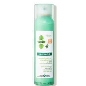 KLORANE Dry Shampoo With Nettle Natural Tint - Oil Control For Dark Hair