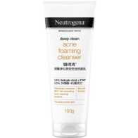 Neutrogena Deep Clean Acne Foaming Cleanser 2021