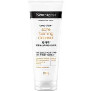 Neutrogena Deep Clean Acne Foaming Cleanser 2021