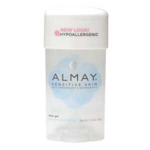 Almay Sensitive Skin Clear Gel, Anti-Perspirant & Deodorant, Fragrance Free