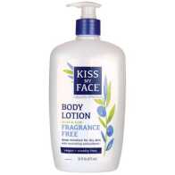 Kiss My Face Fragrance Free Olive And Aloe Body Lotion